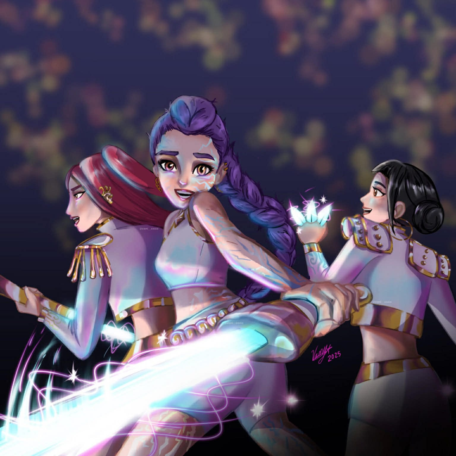 Ilustración digital compartida por AJAQ